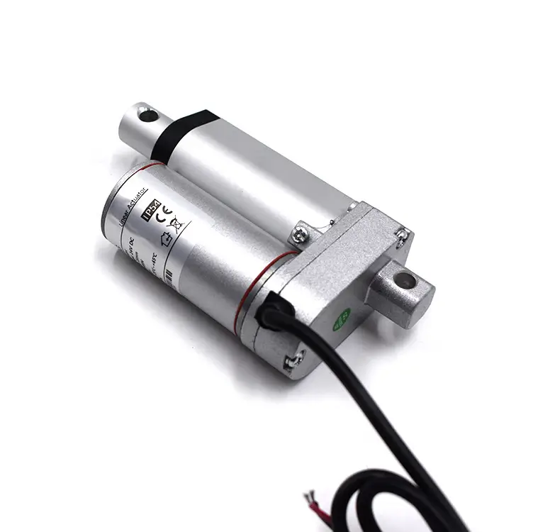 1000N micro electric linear actuator dc motor cylinder